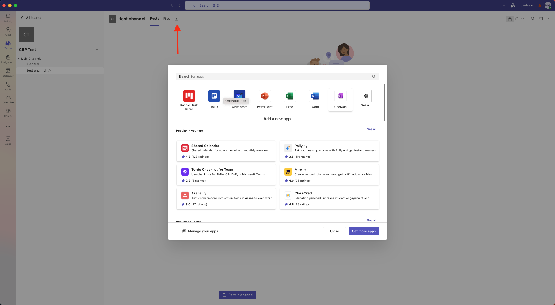 Adding Tab
